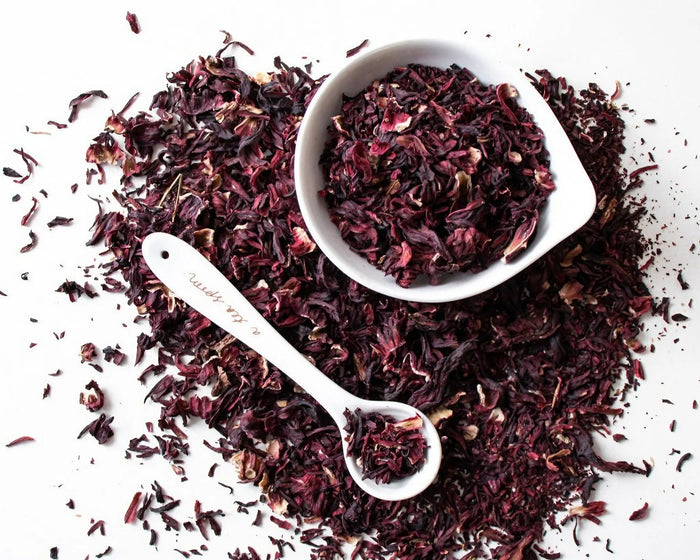 hibiscus flower loose leaf tea